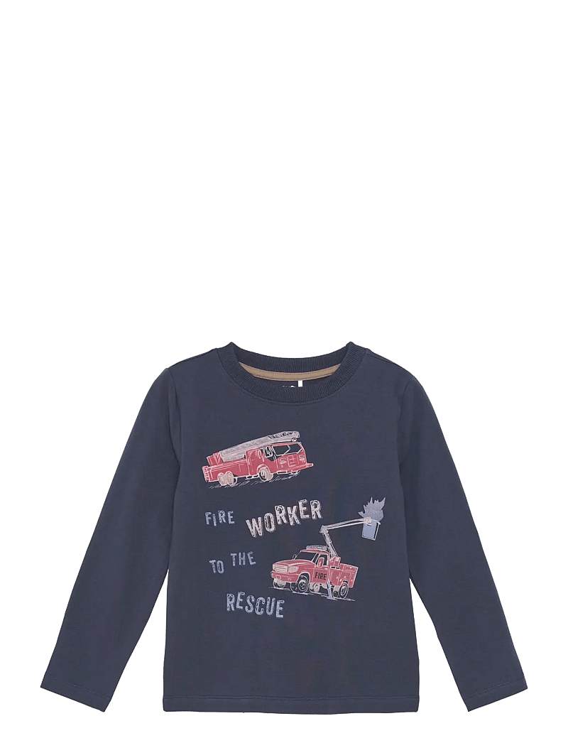 Minymo - T-shirt LS - sweatshirts - parisian night - 0