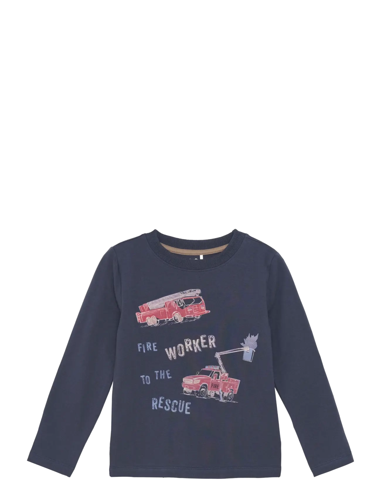 Minymo - T-shirt LS - joggingpeysur - parisian night - 0