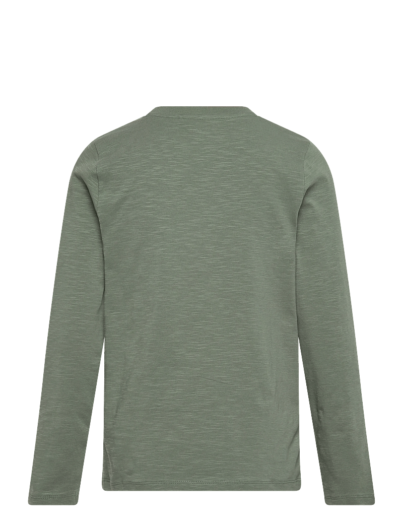 Minymo - T-shirt LS - långärmade t-shirts - dark forest - 1