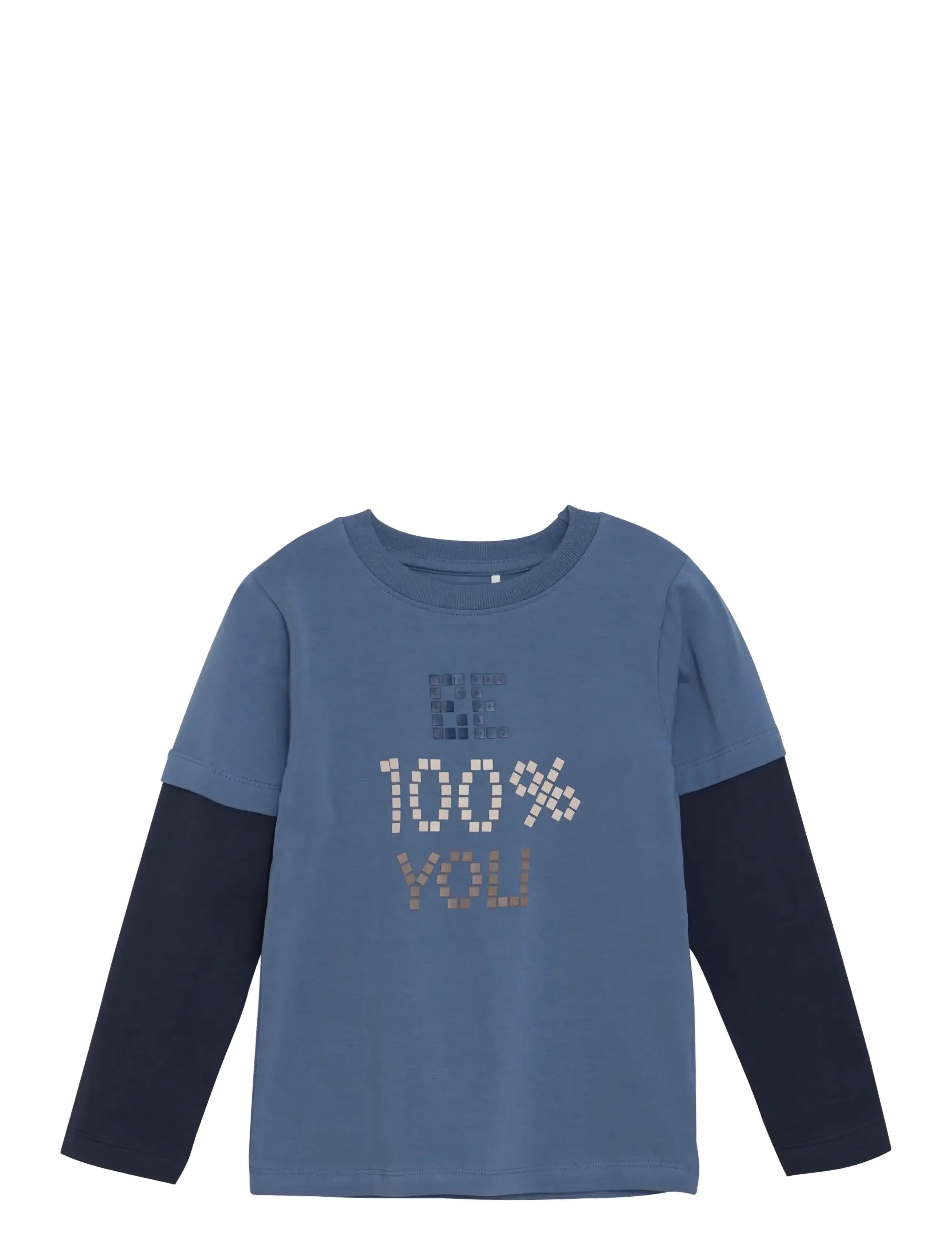 Minymo T-shirt LS - 4 for 3 - CHINA BLUE / blue