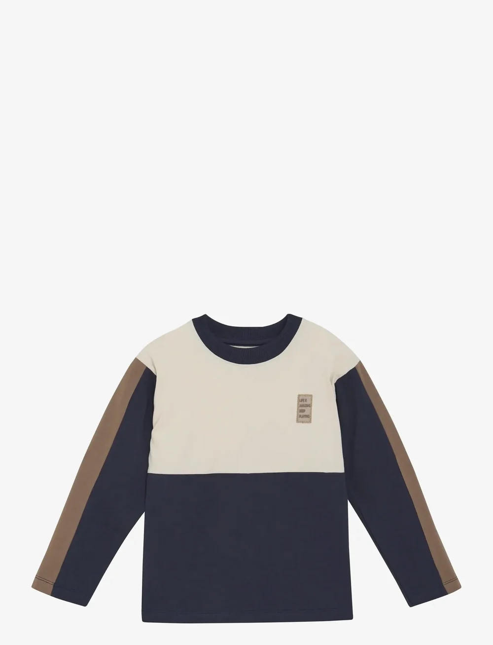 Minymo - T-shirt LS - långärmade t-shirts - parisian night - 0