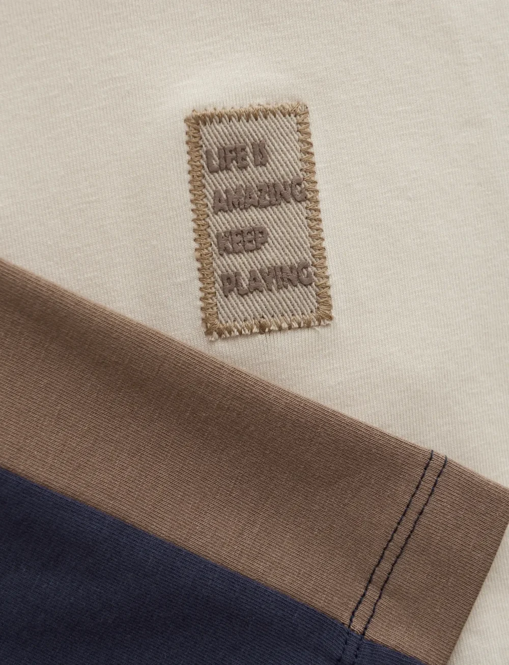 Minymo - T-shirt LS - långärmade t-shirts - parisian night - 2