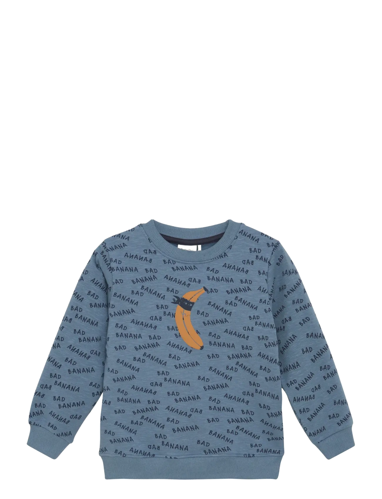 Minymo Sweatshirt Ls Aop, 116, Sweatshirts & Hoodies, Blau - Sweatshirts, Kinder