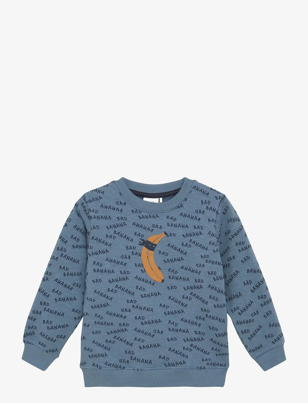 Minymo - Sweatshirt LS AOP - sweatshirts - china blue - 0