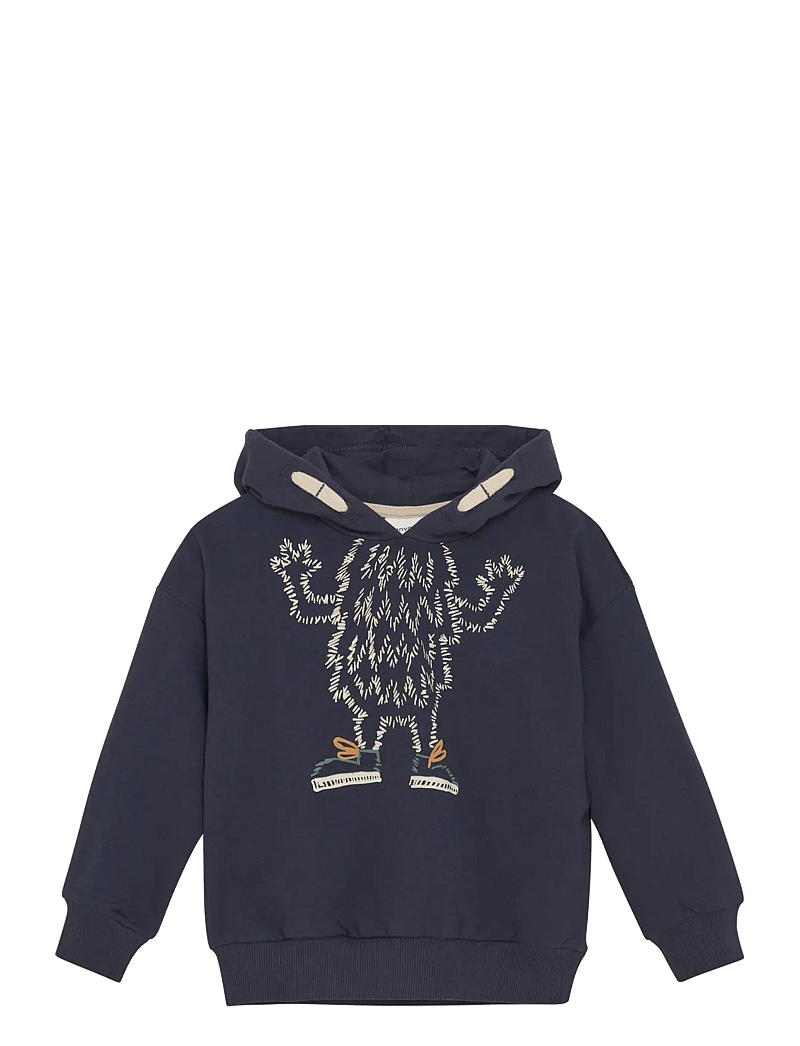 Minymo - Sweatshirt LS - kapuzenpullover - parisian night - 1