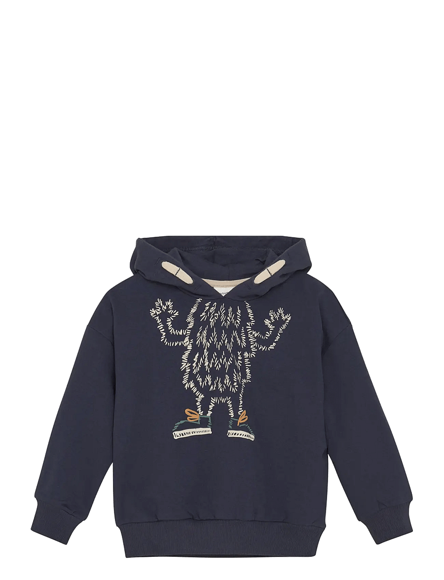 Minymo - Sweatshirt LS - kapuzenpullover - parisian night - 1