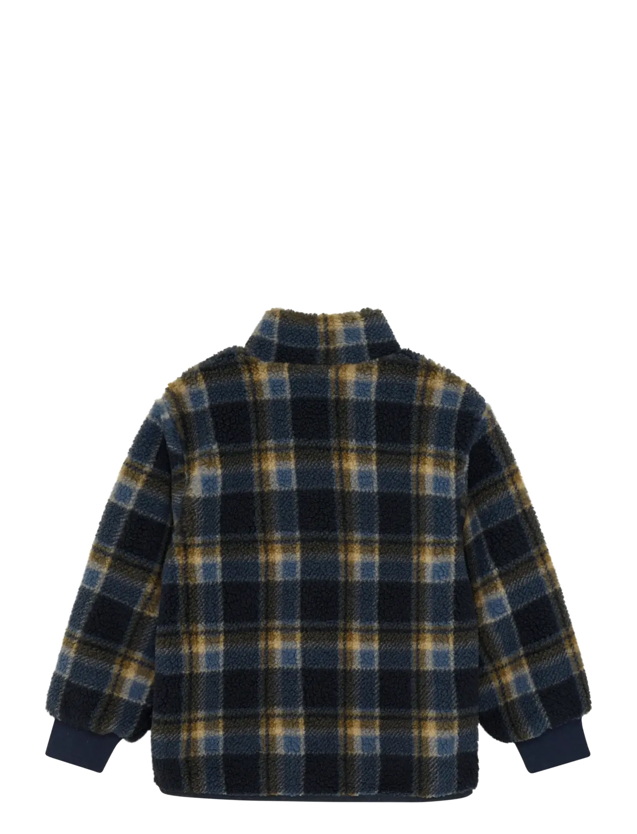 Minymo - Teddy Jacket AOP w. Lining - parisian night - 2