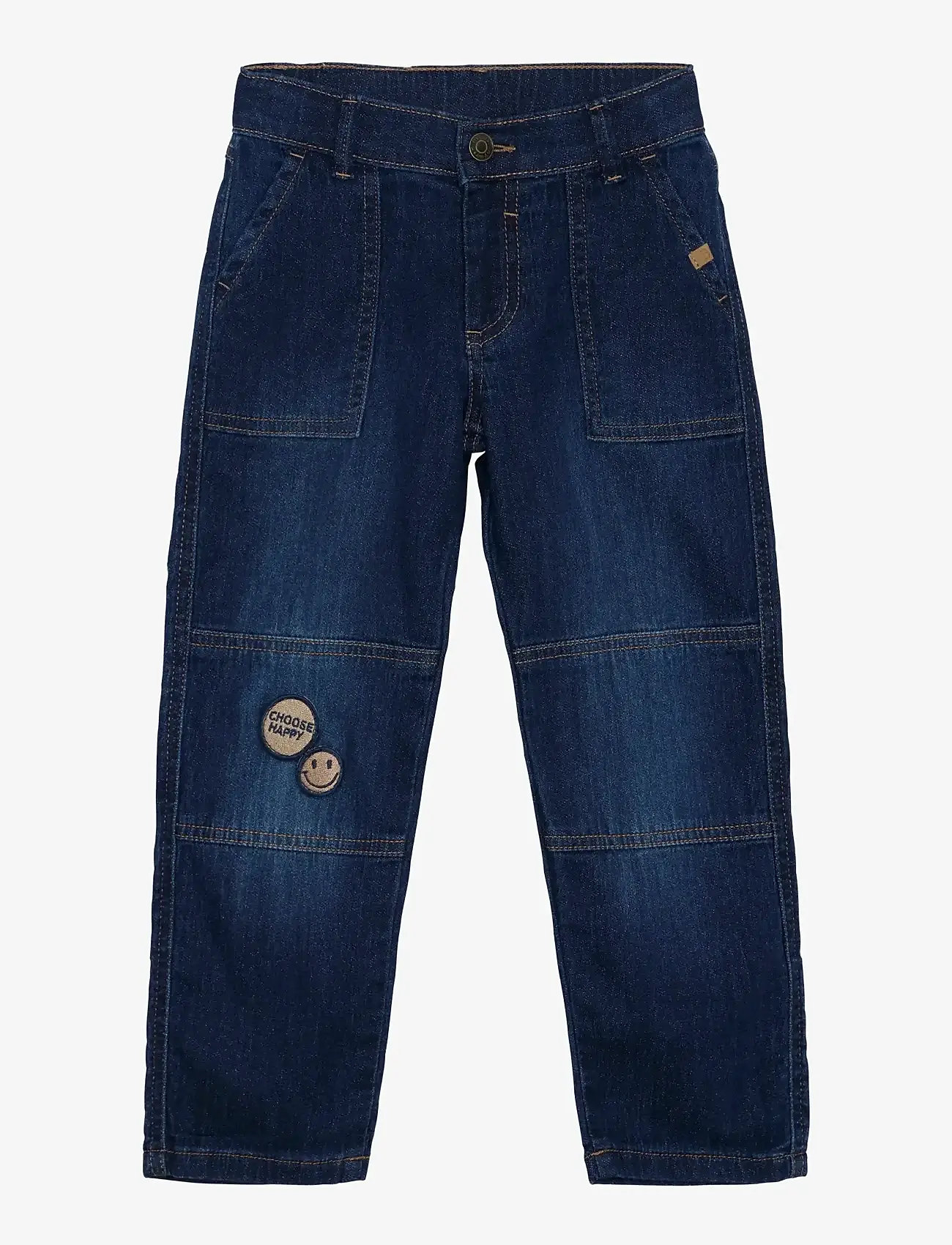 Minymo - Pants Sweat Denim - regular jeans - parisian night - 1