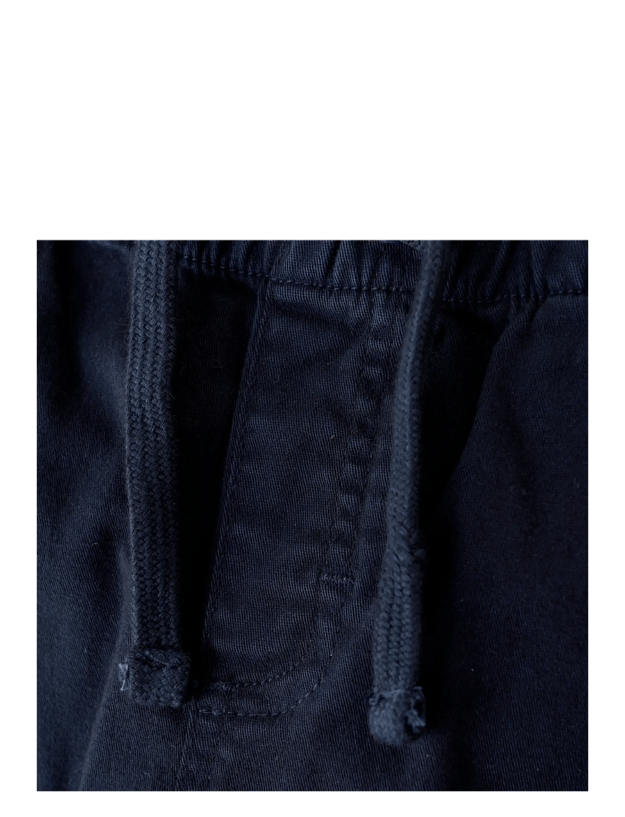 Minymo - Pants Twill - trousers - parisian night - 2