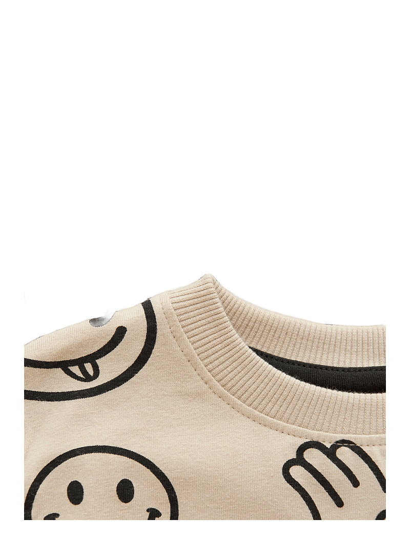 Minymo - T-shirt SS AOP - marškinėliai trumpomis rankovėmis - oxford tan - 2