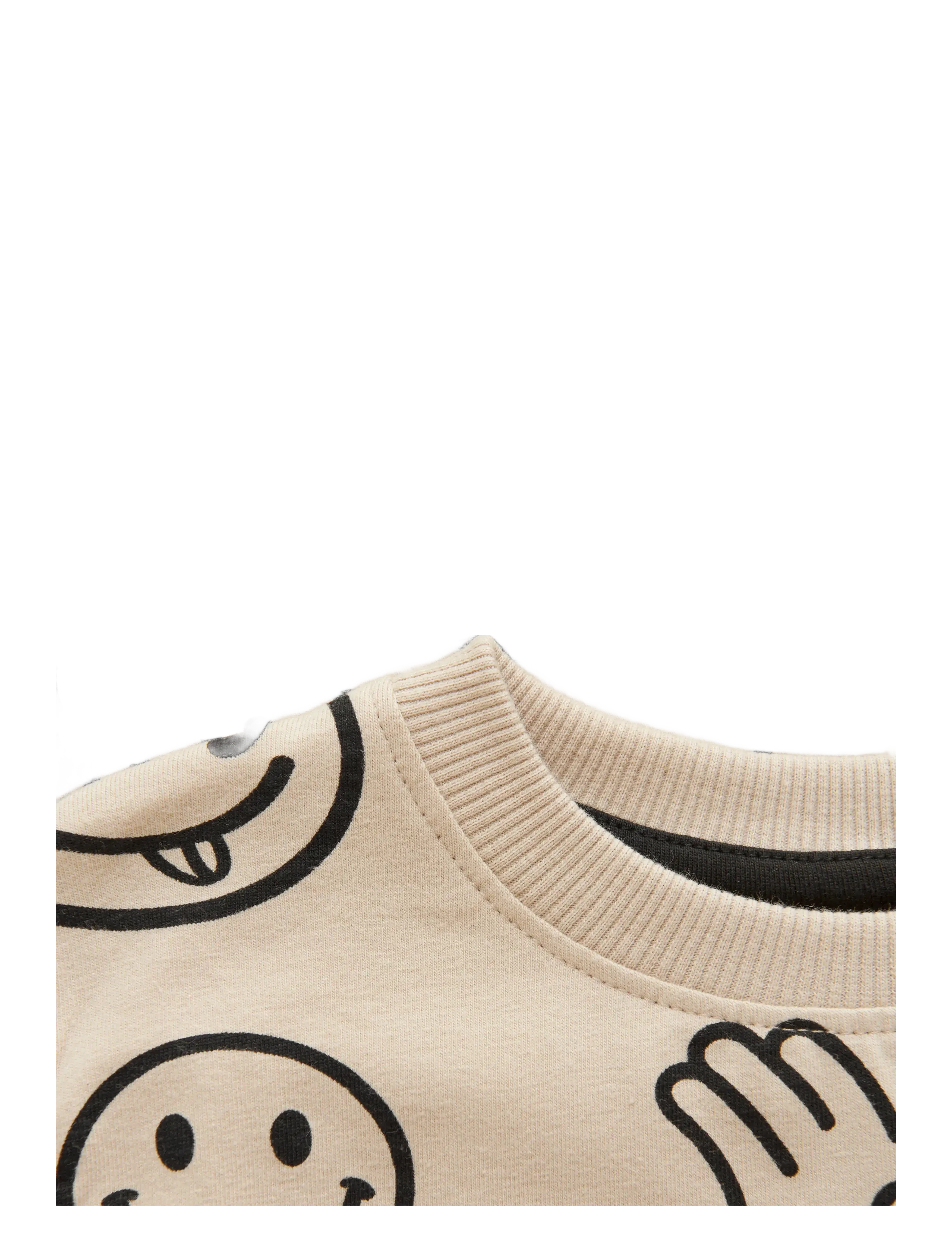 Minymo - T-shirt SS AOP - kortärmade t-shirts - oxford tan - 2