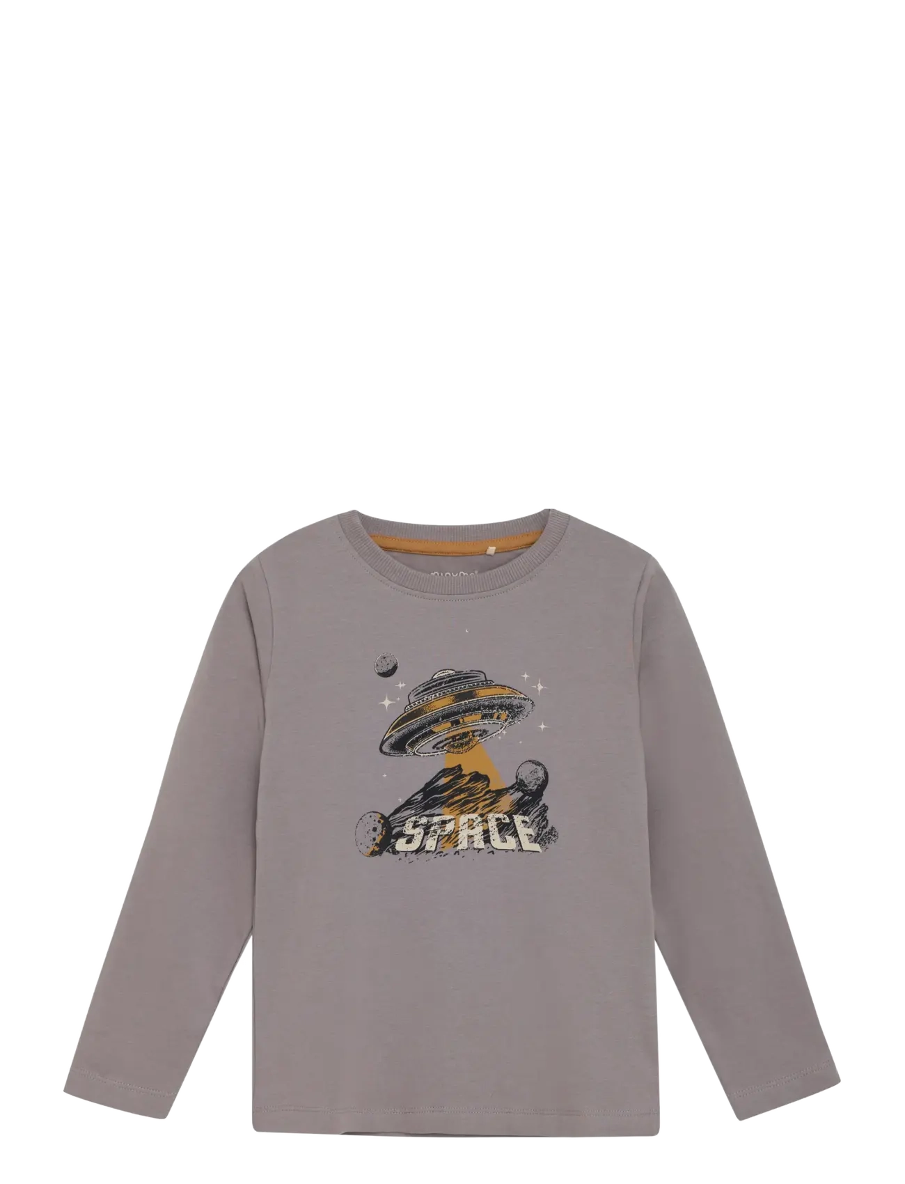 Minymo T-Shirt Ls, 110, Grey, T-Shirts > Langærmede T-shirts, Børn