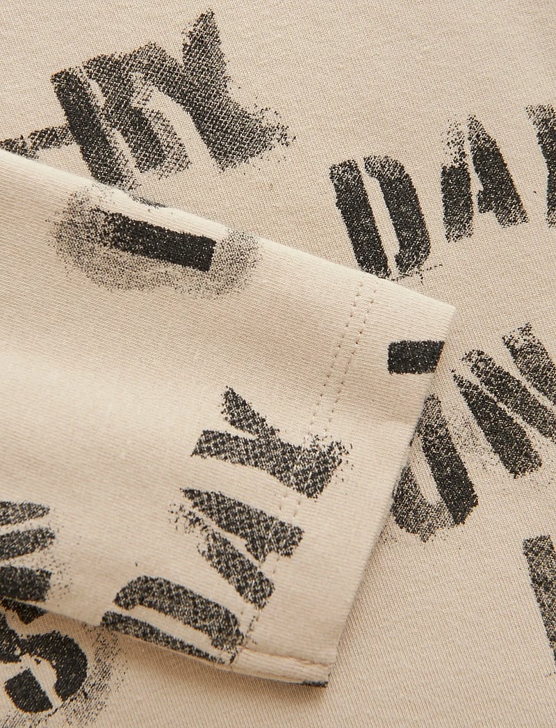 Minymo - T-shirt LS AOP - långärmade t-shirts - oxford tan - 2