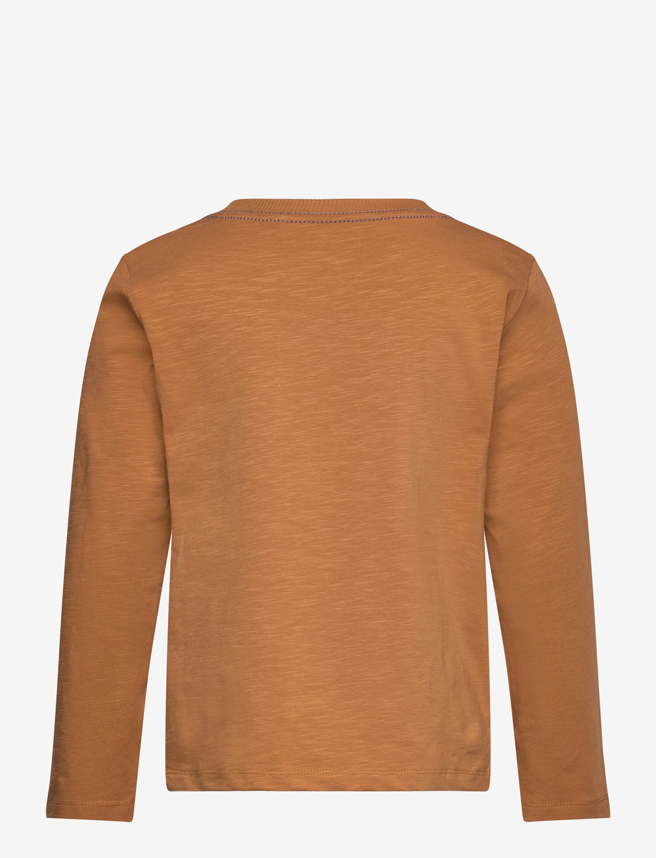 Minymo - T-shirt LS - sügisesed riided - brown sugar - 1
