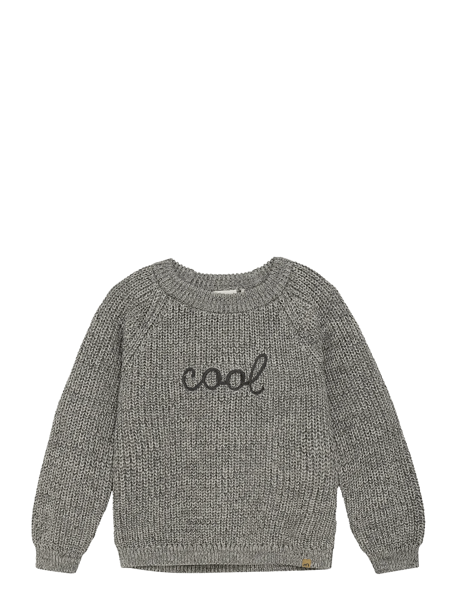 Minymo - Pullover Knit - truien - dark gull grey - 0