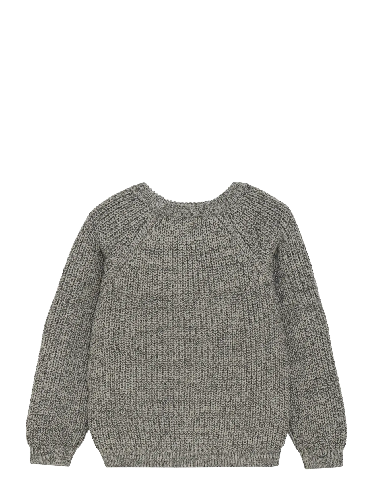 Minymo - Pullover Knit - trøjer - dark gull grey - 1