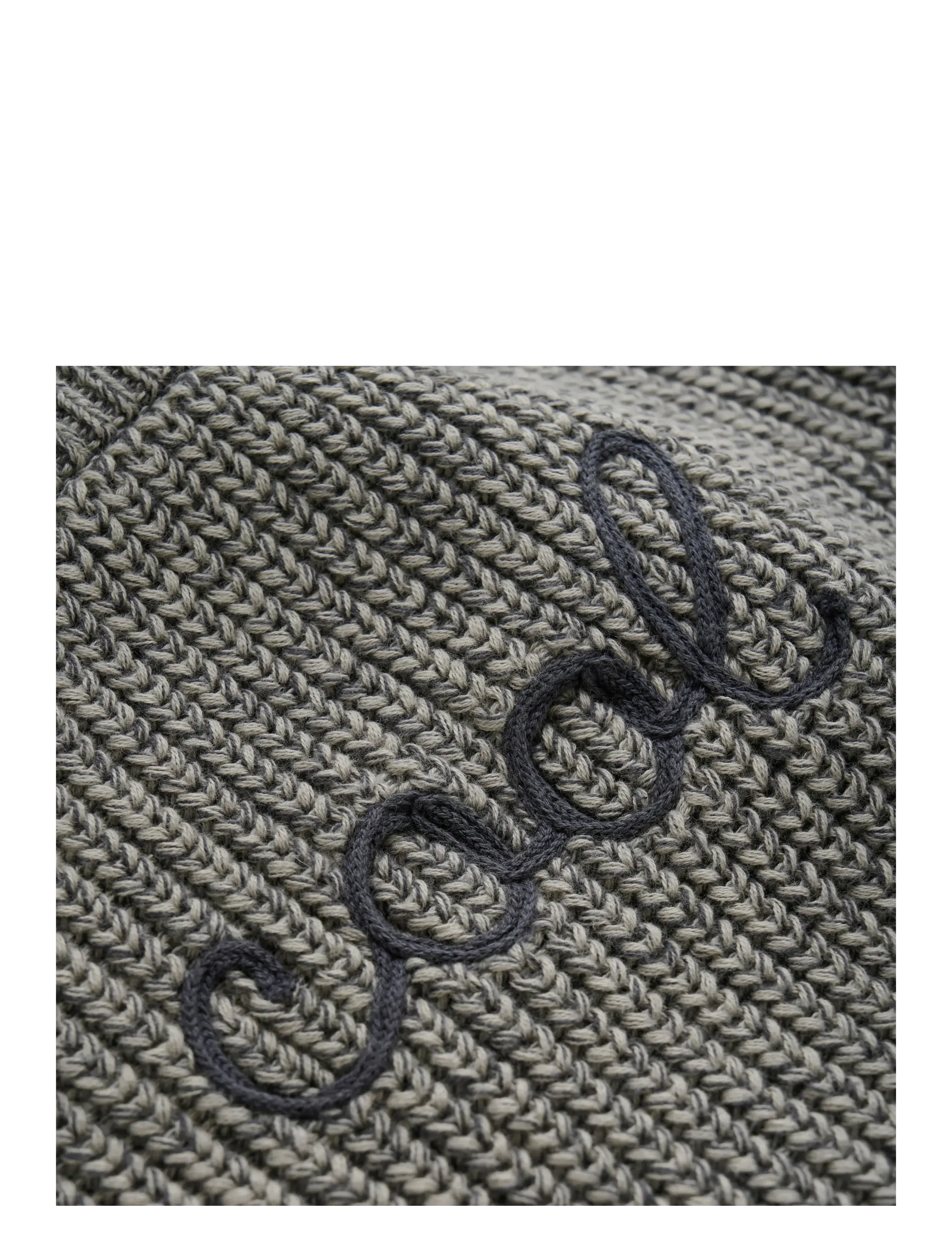 Minymo - Pullover Knit - trøjer - dark gull grey - 2