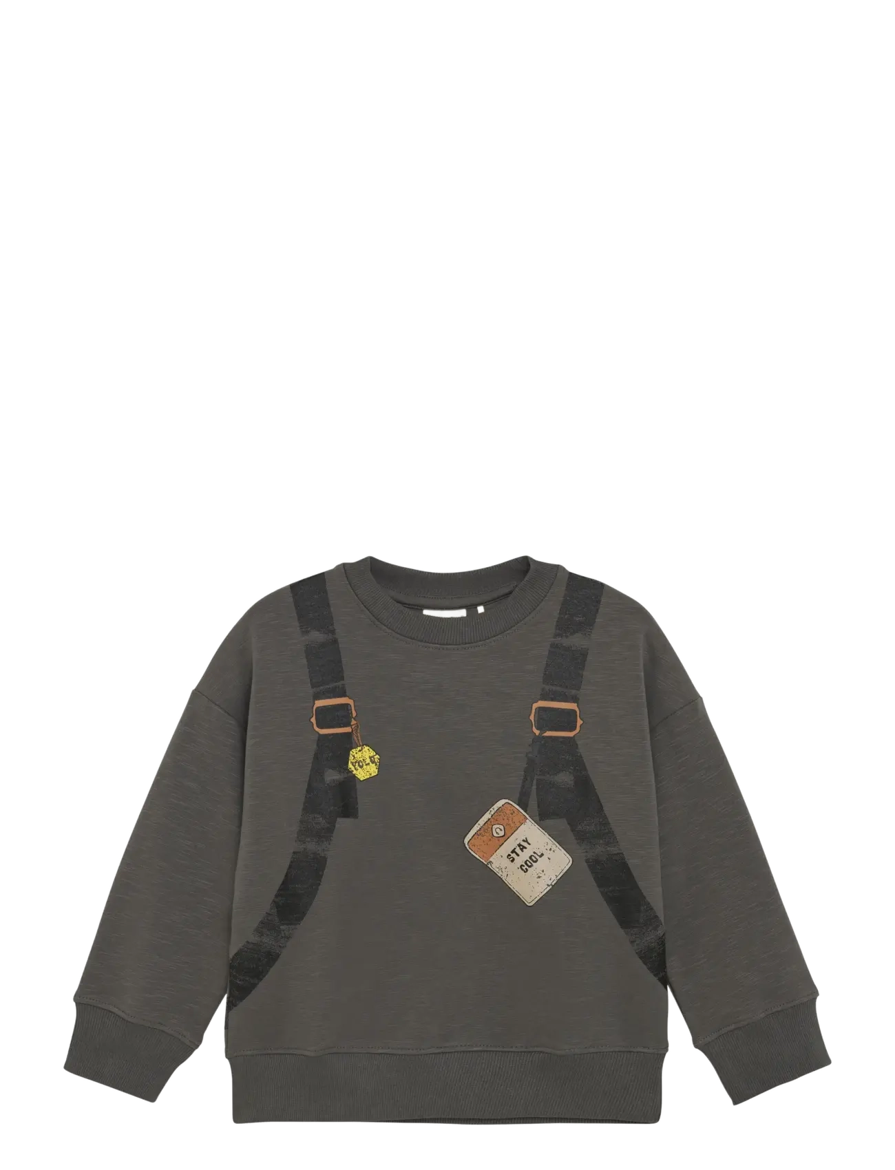 Minymo Sweatshirt LS - 4 for 3 - DARK GULL GREY / grey