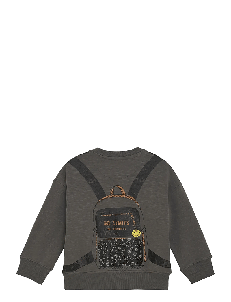 Minymo - Sweatshirt LS - sweatshirts - dark gull grey - 2