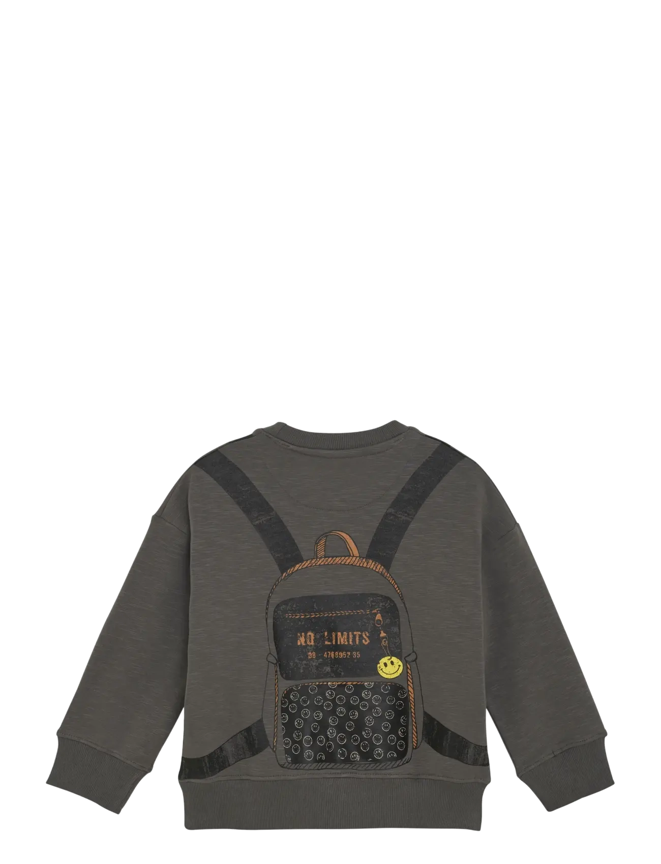Minymo - Sweatshirt LS - sweatshirts - dark gull grey - 2