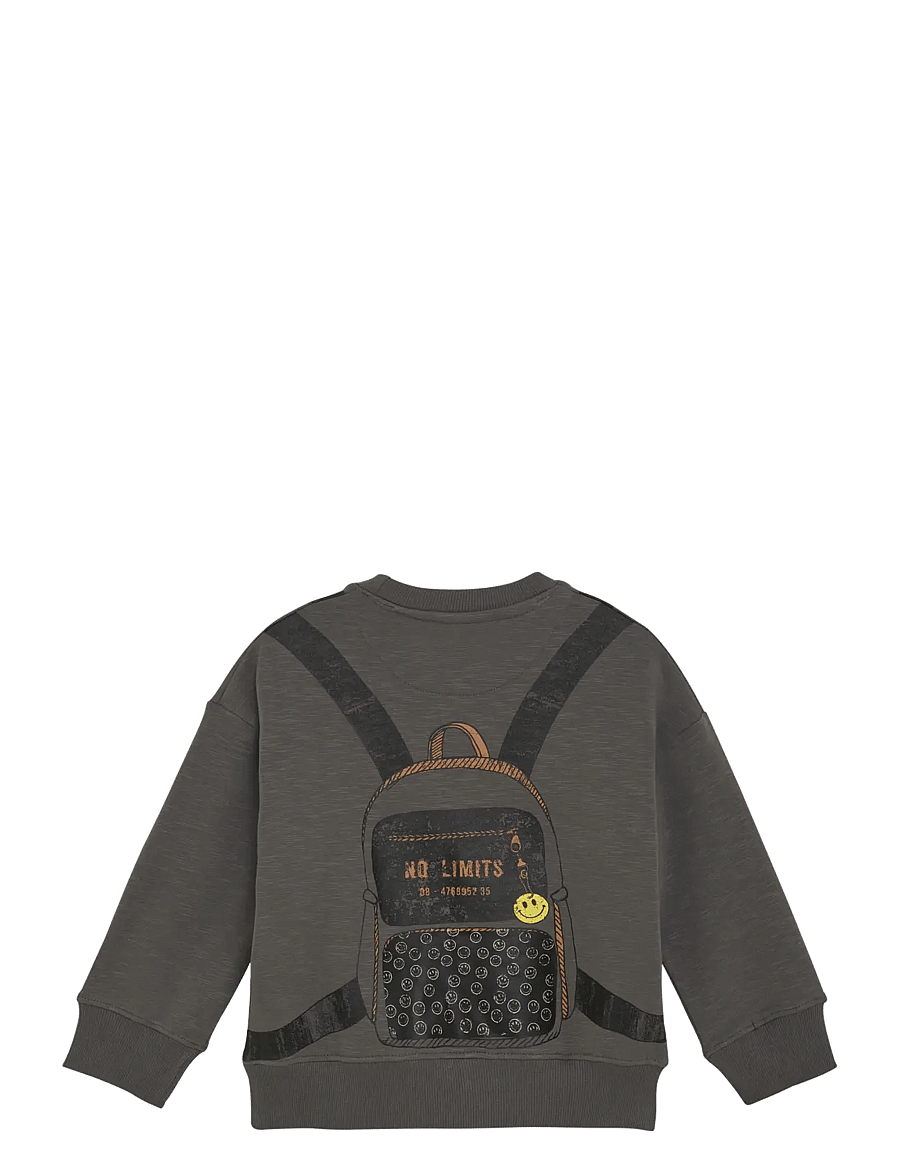 Minymo - Sweatshirt LS - dressipluusid - dark gull grey - 2