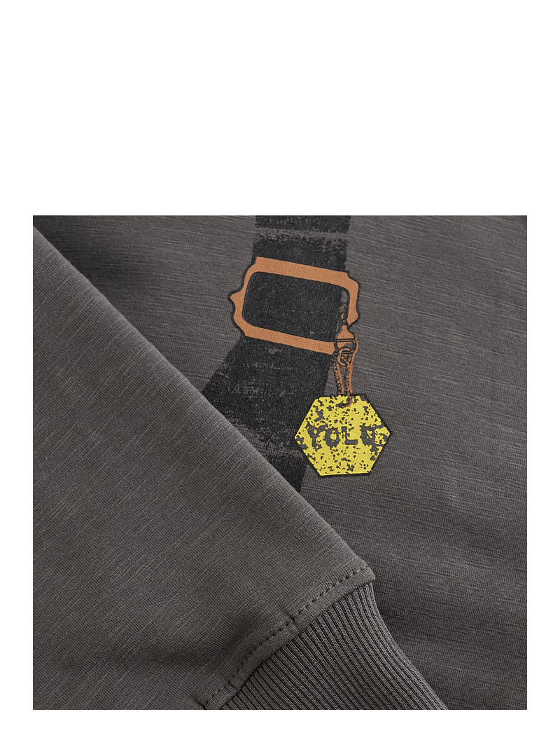 Minymo - Sweatshirt LS - sweatshirts - dark gull grey - 3