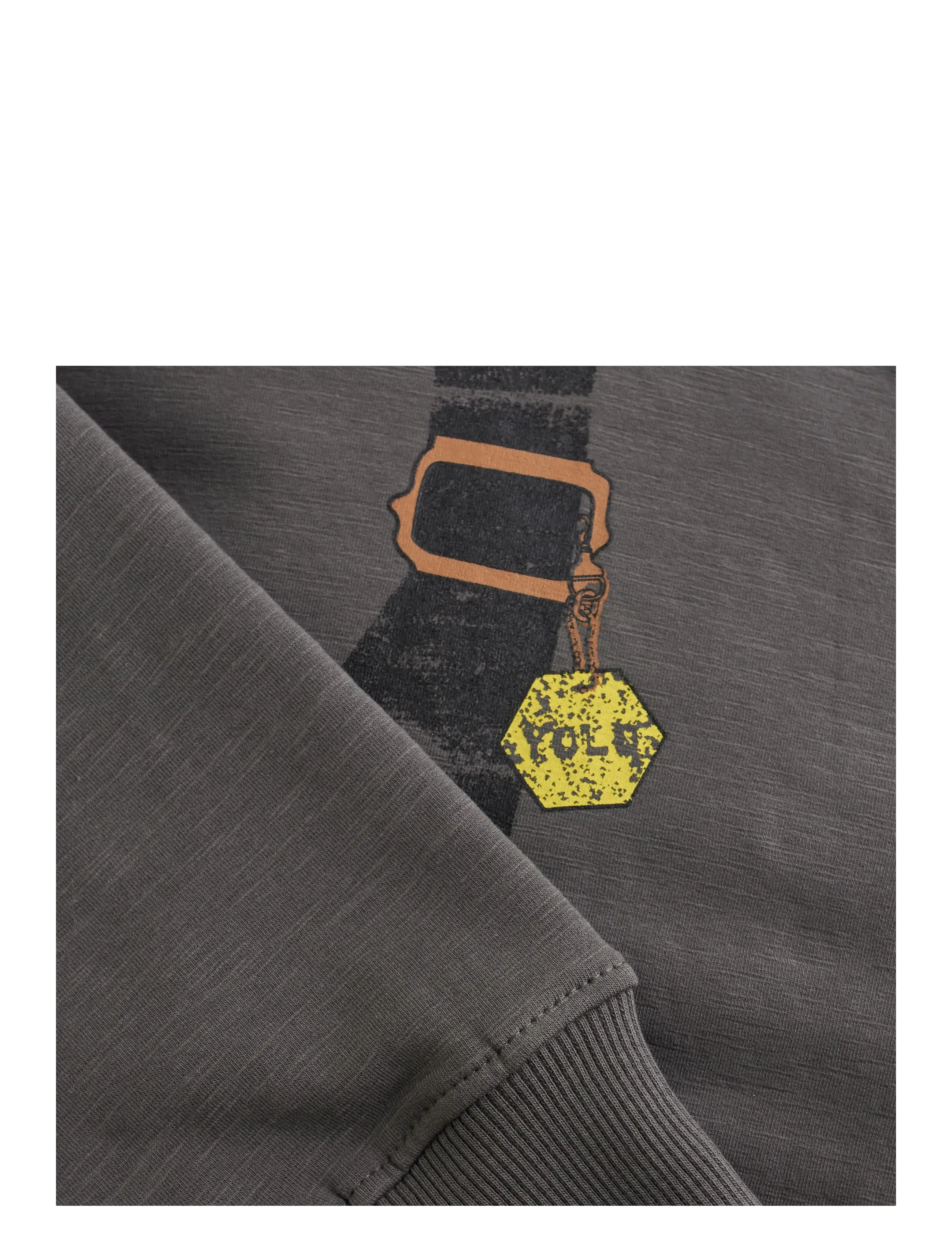 Minymo - Sweatshirt LS - sweatshirts - dark gull grey - 3