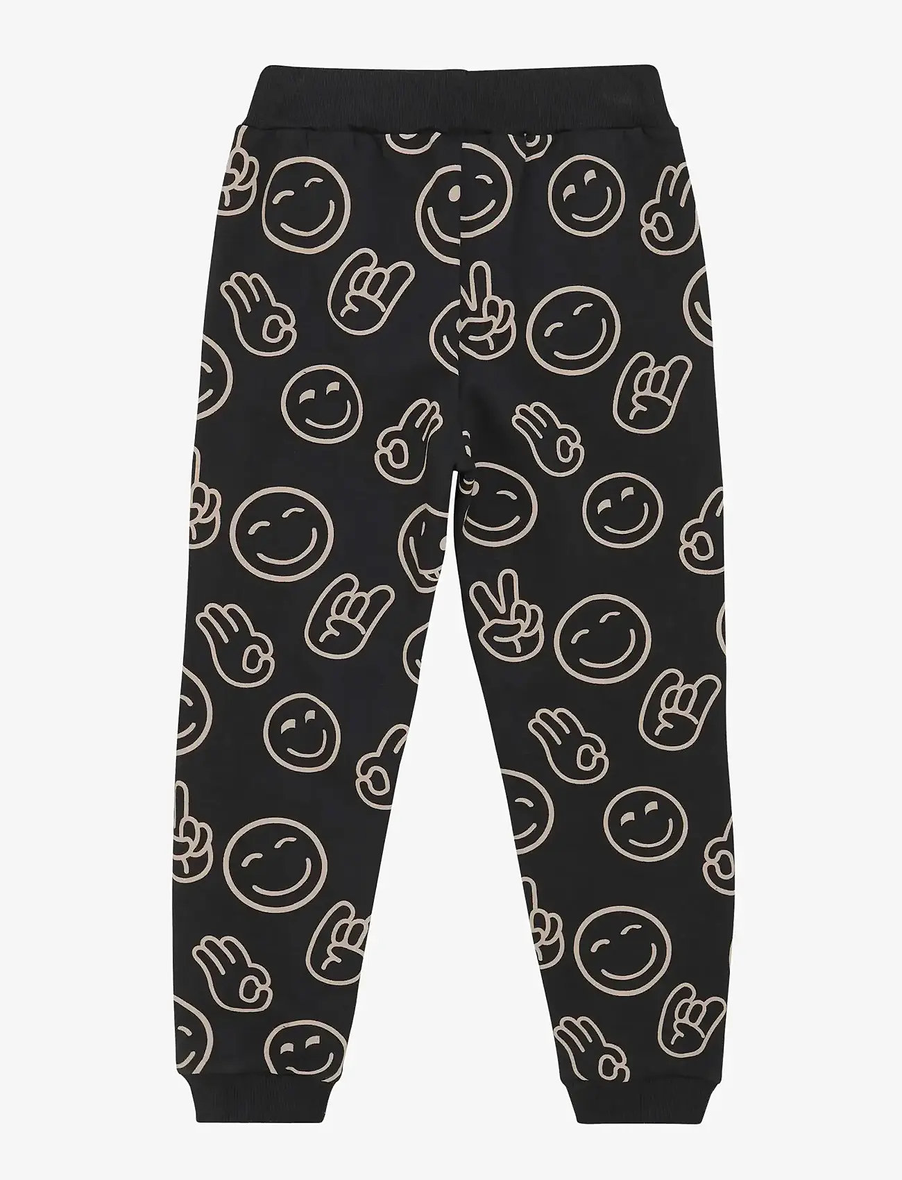 Minymo - Pants Sweat AOP - sweatpants - tap shoe - 1