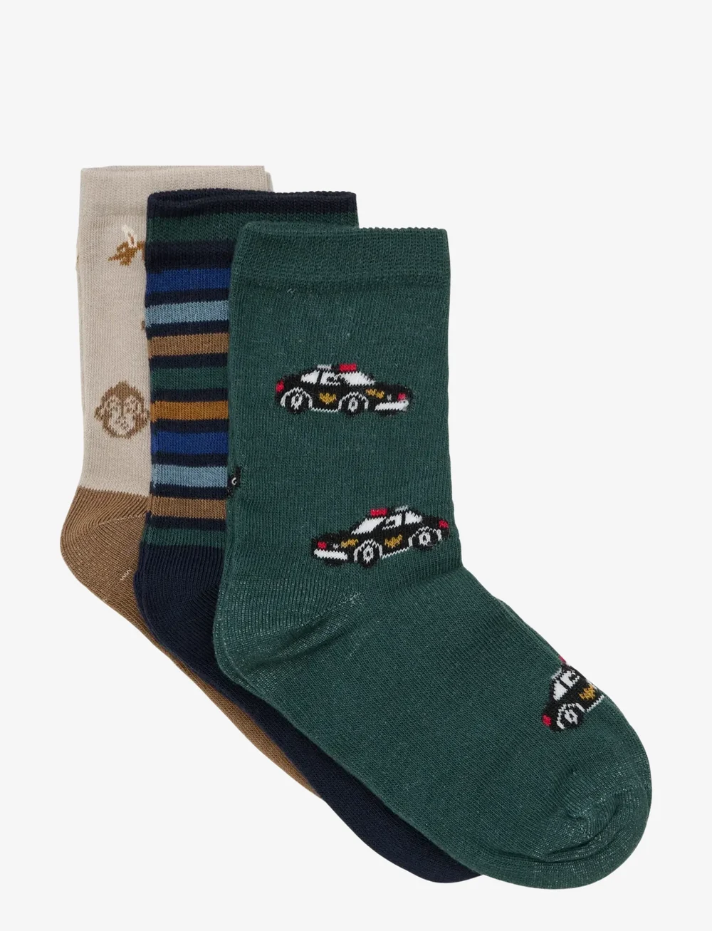 Minymo - 3-Pack Socks - strümpfe - parisian night - 0