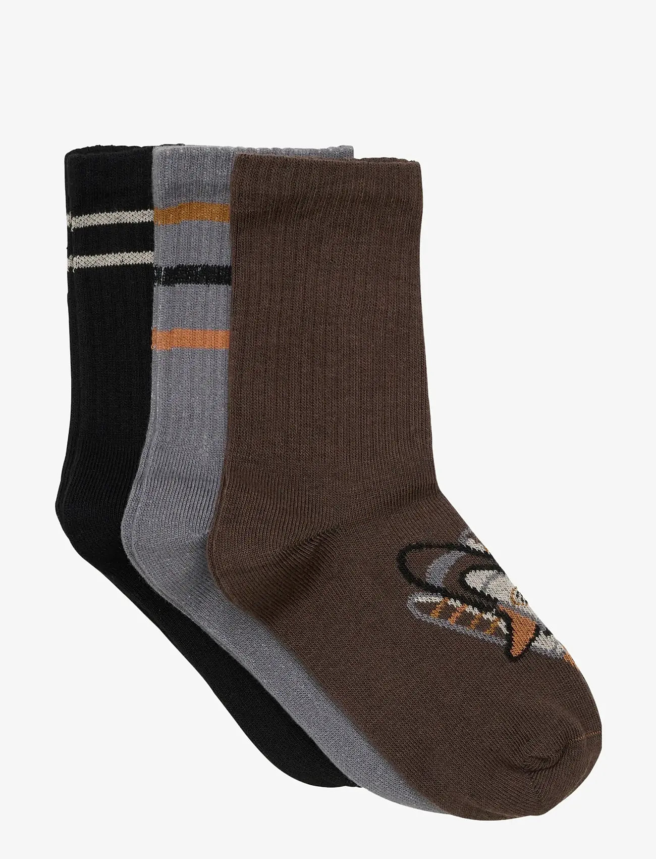 Minymo - 3-Pack Socks - sügisesed riided - tap shoe - 0