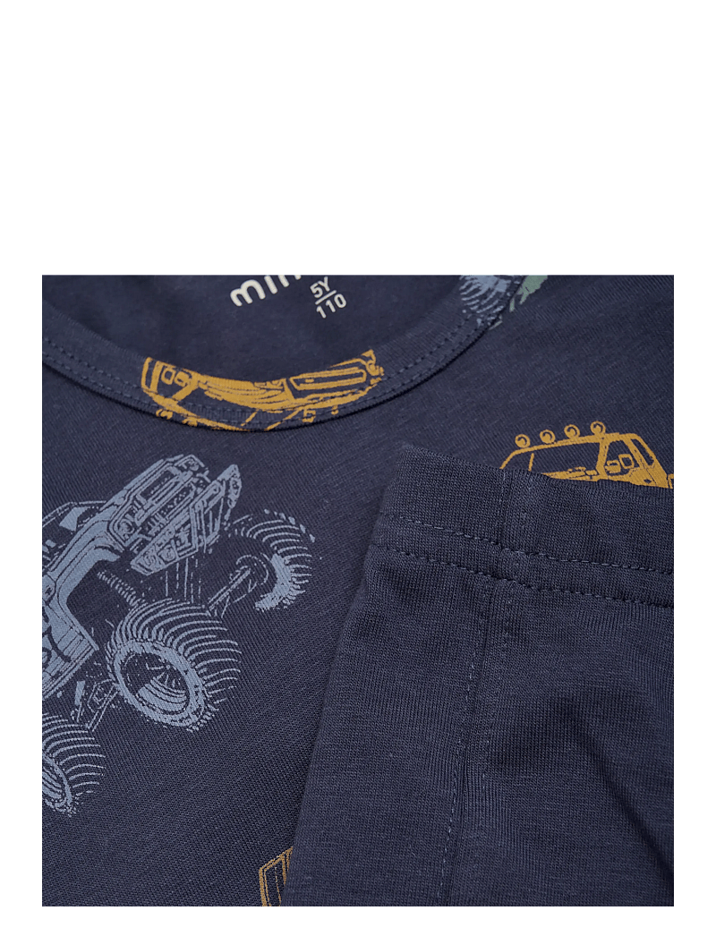 Minymo - Underwear Set AOP - alusasusetit - parisian night - 4