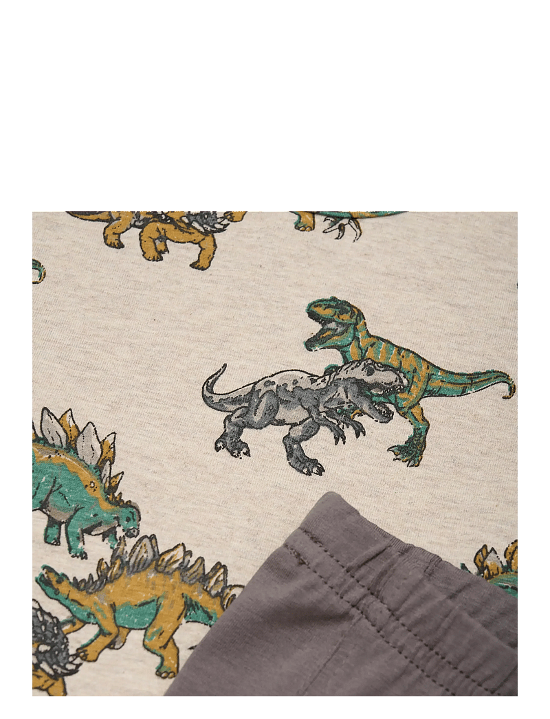 Minymo - Underwear Set AOP - undertøjssæt - beige melange - 4