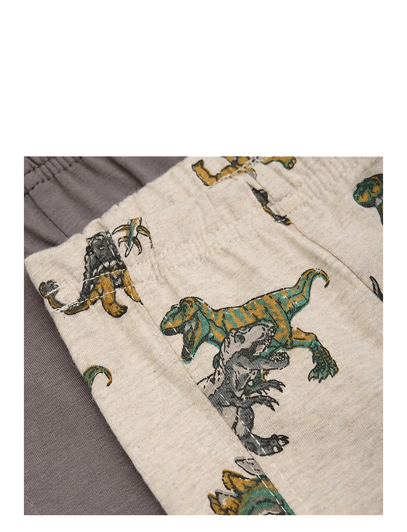 Minymo - Boxers 2-Pack AOP - underklädesset - beige melange - 4