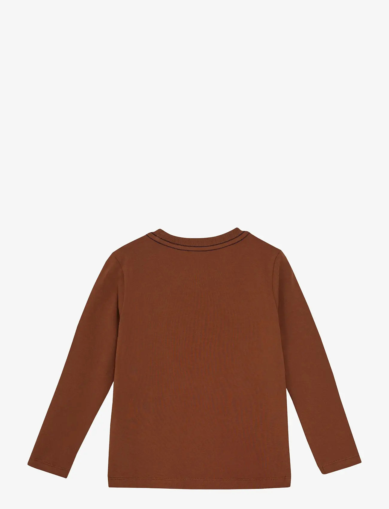 Minymo - T-shirt LS - pikkade varrukatega t-särgid - cinnamon - 1