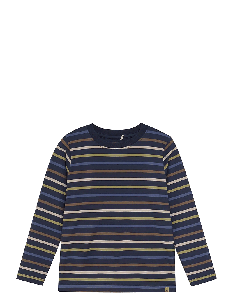 Minymo - T-shirt LS Y/D - sets mit langärmeligem t-shirt - parisian night - 0