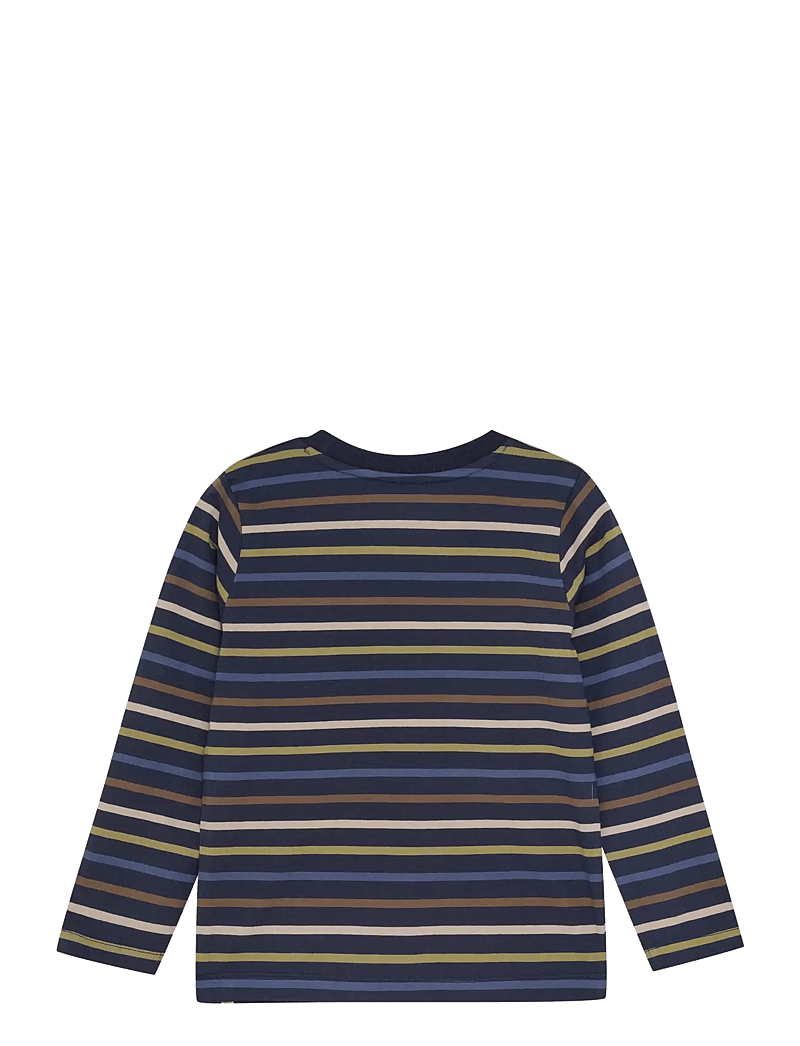 Minymo - T-shirt LS Y/D - sets mit langärmeligem t-shirt - parisian night - 1