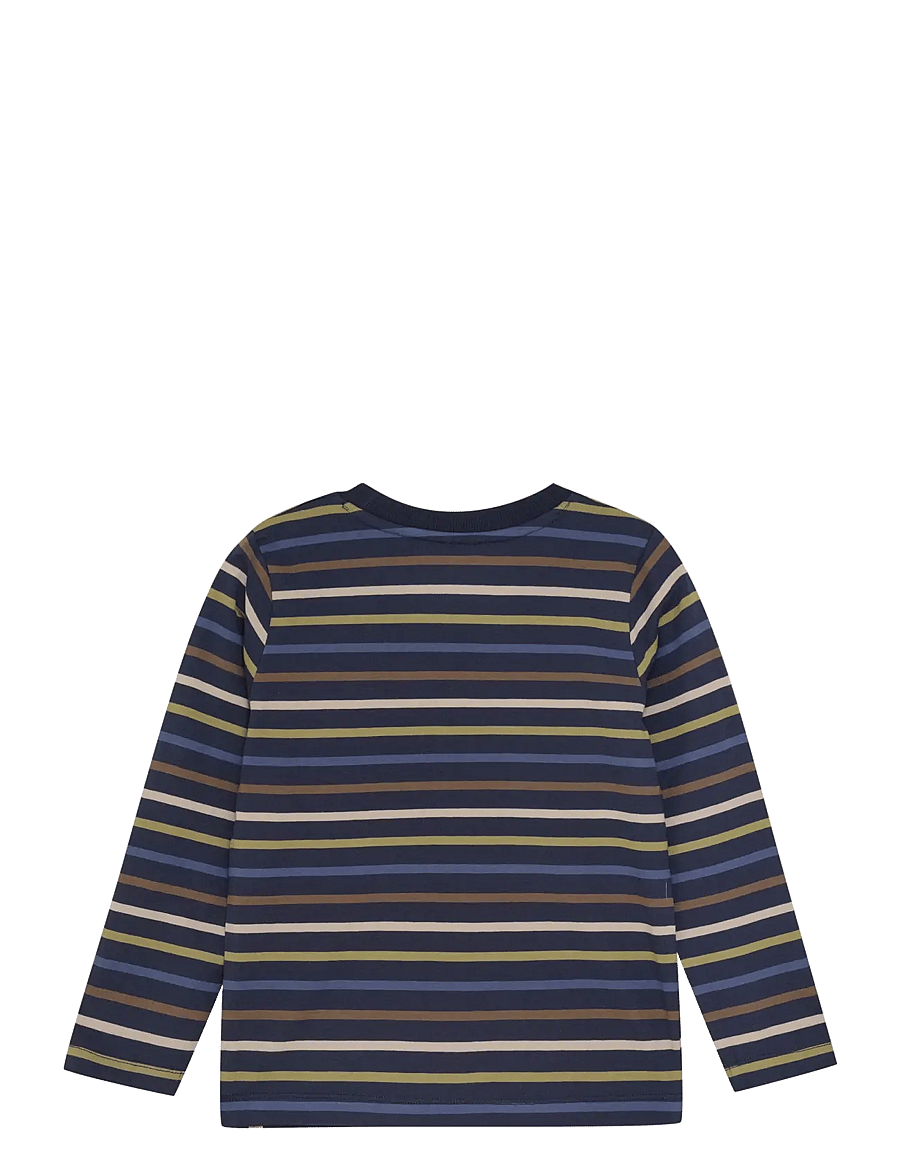 Minymo - T-shirt LS Y/D - sets mit langärmeligem t-shirt - parisian night - 1
