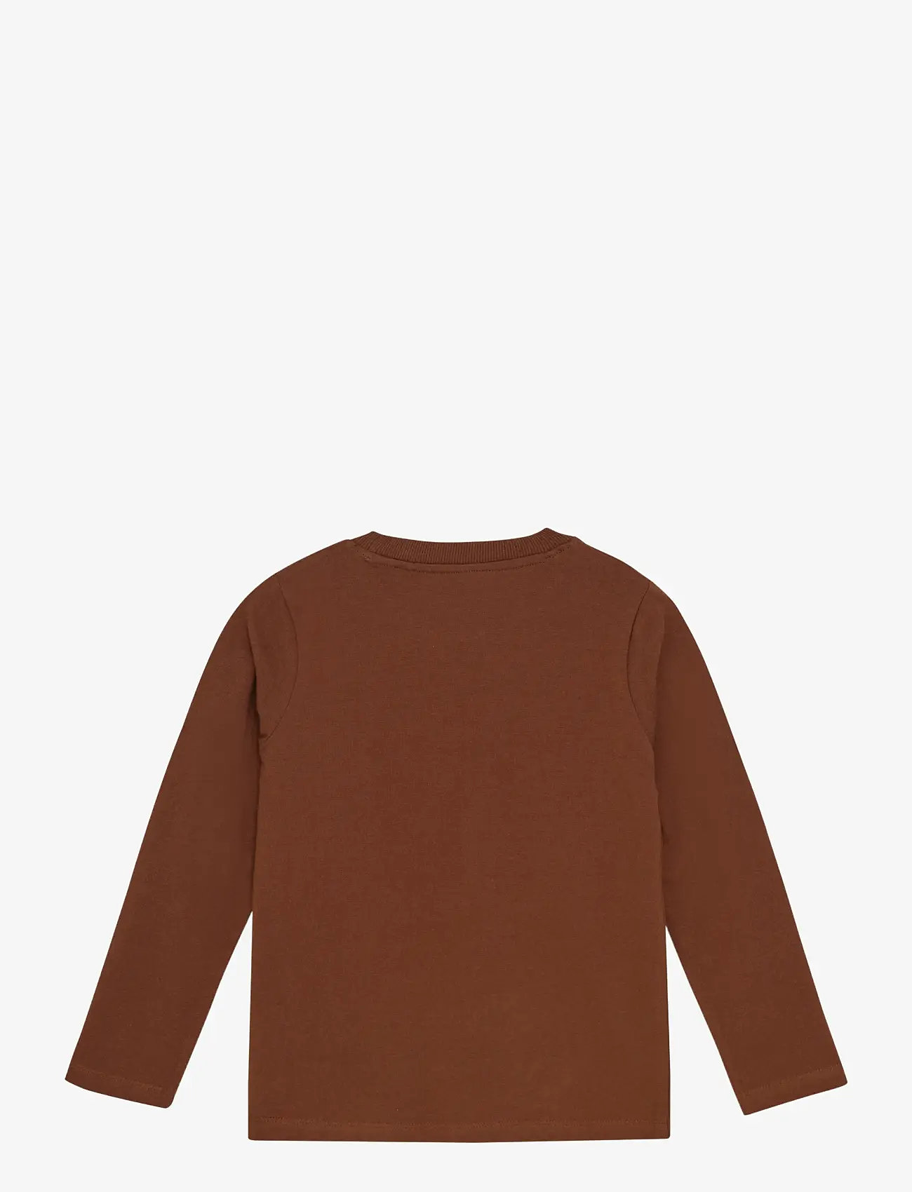 Minymo - T-shirt LS - long-sleeved t-shirts - cinnamon - 2