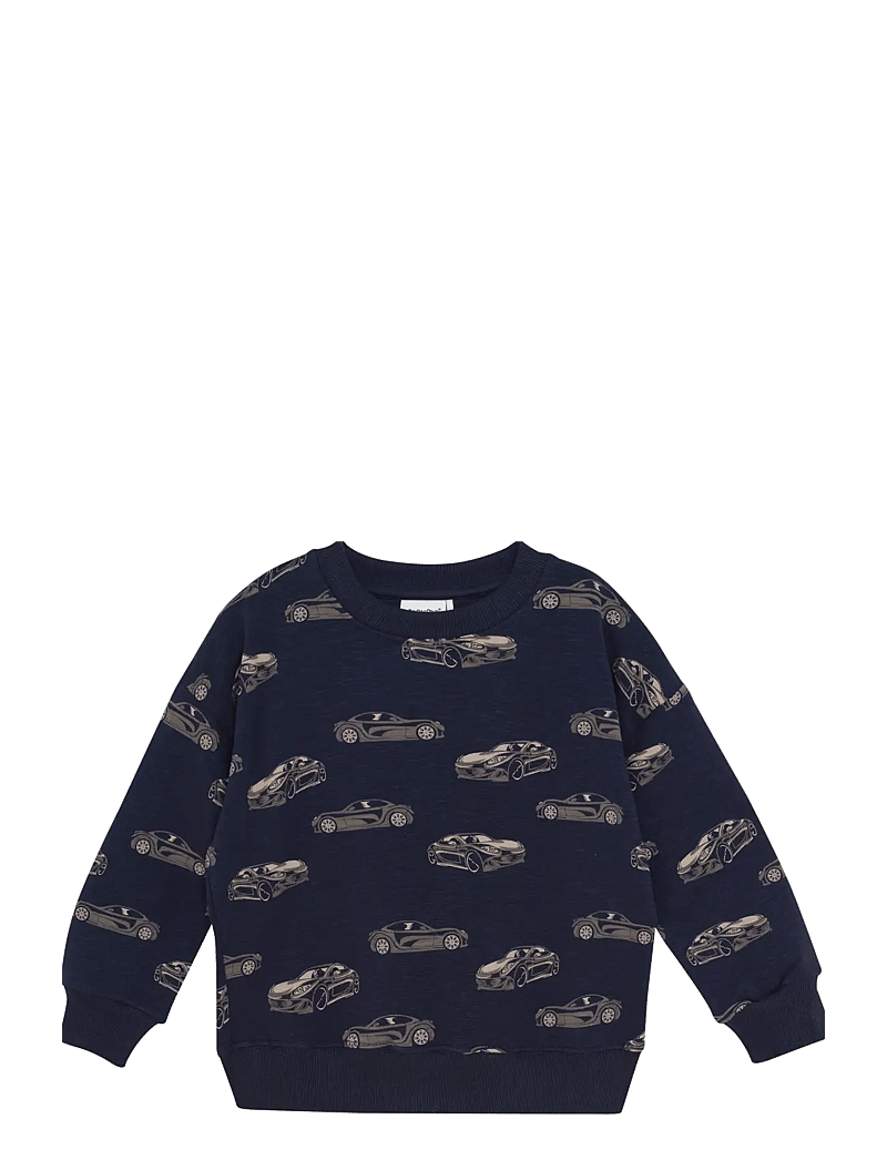 Minymo - Sweat LS AOP - sweatshirts - parisian night - 0