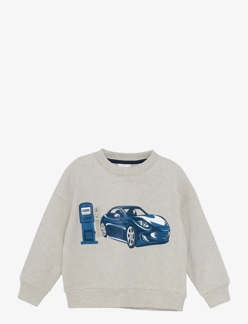 Minymo - Sweat LS - sweatshirts - beige melange - 0