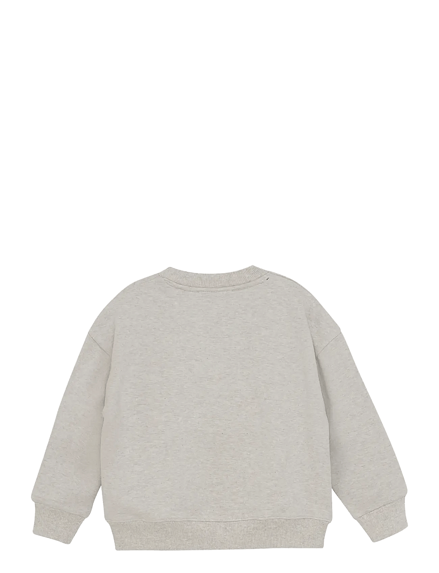 Minymo - Sweat LS - sweatshirts - beige melange - 1