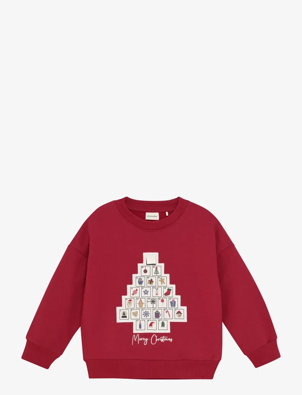 Minymo - Sweat LS - sweatshirts - rio red - 0