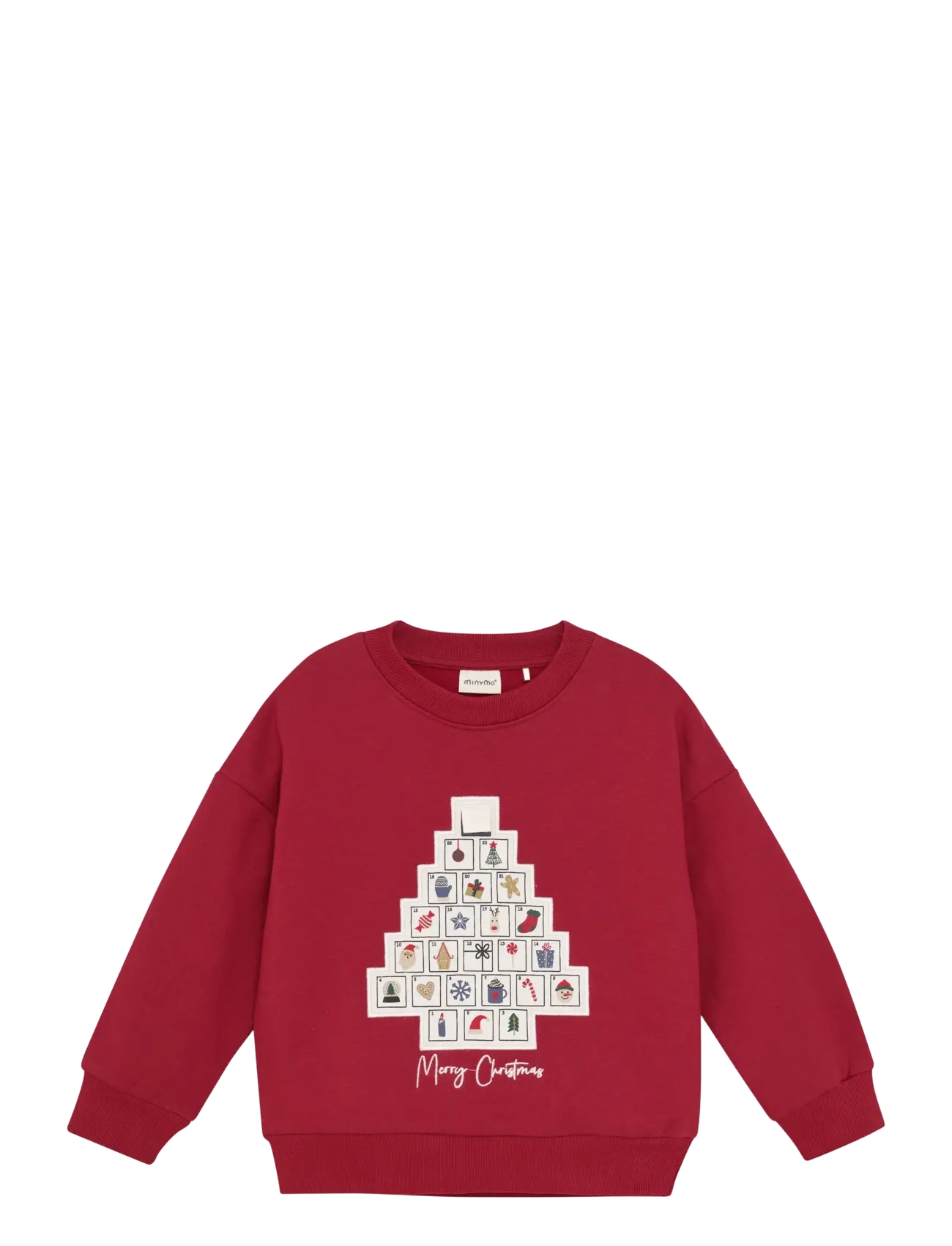 Minymo Sweat LS - 4 for 3 - RIO RED / red