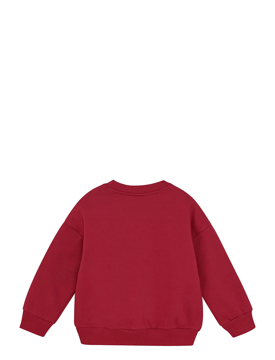 Minymo - Sweat LS - sweatshirts - rio red - 1