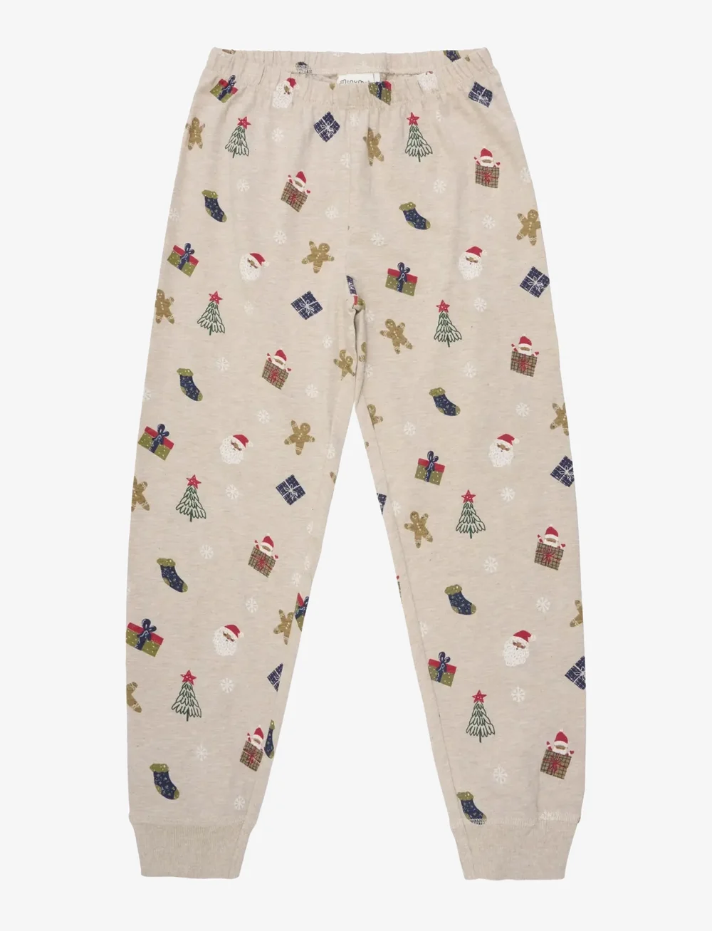 Minymo - Pyjamas Set AOP - pyjama-sets - beige melange - 3