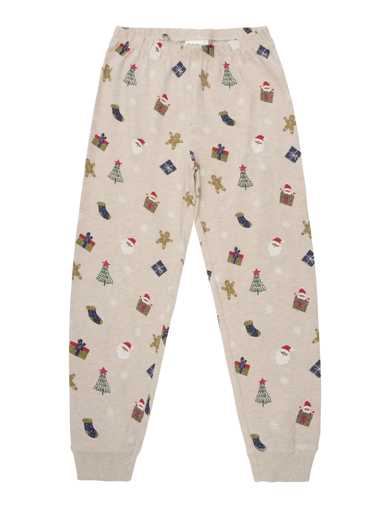 Minymo - Pyjamas Set AOP - sets - beige melange - 3
