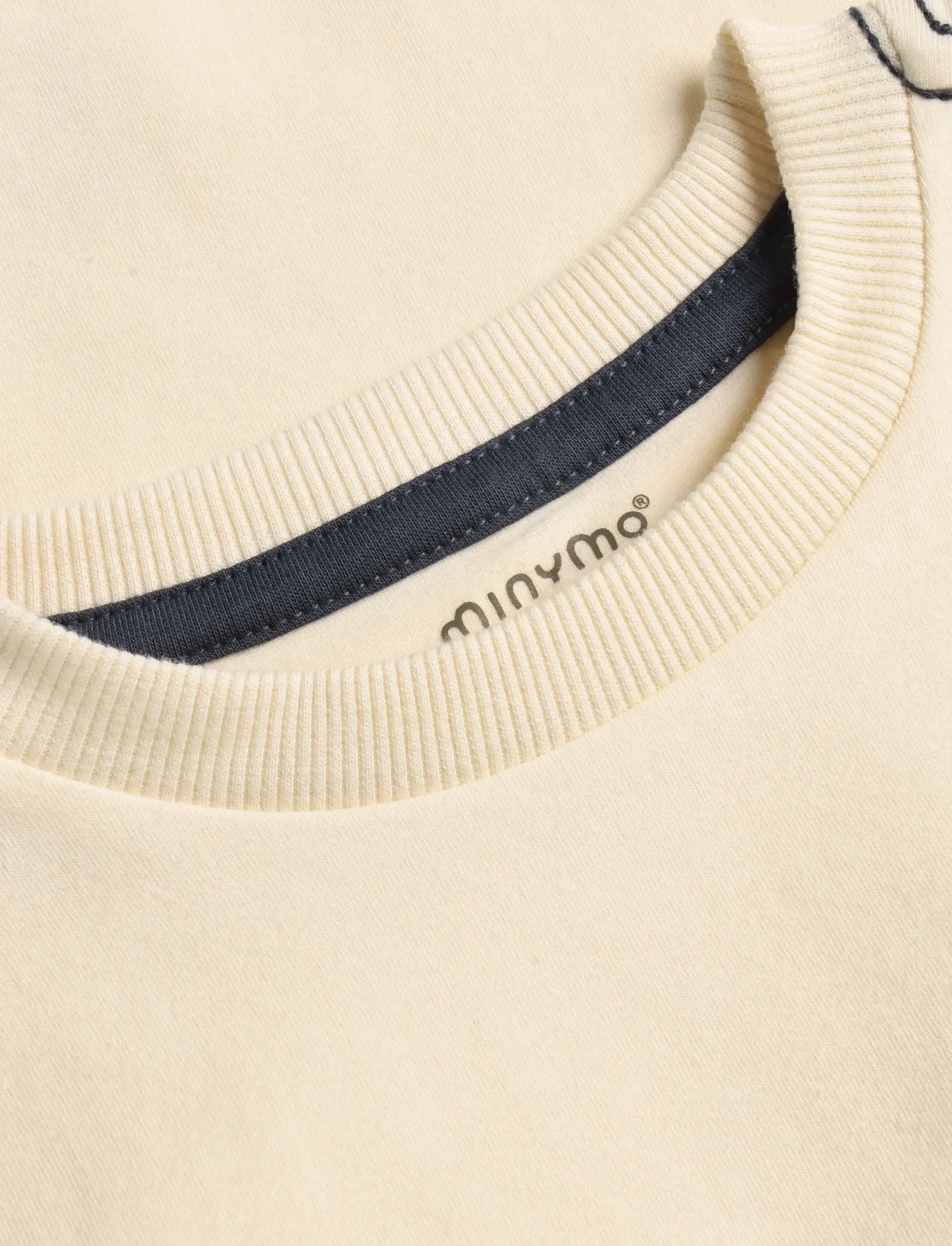 Minymo - T-shirt SS - stutterma - white swan - 3