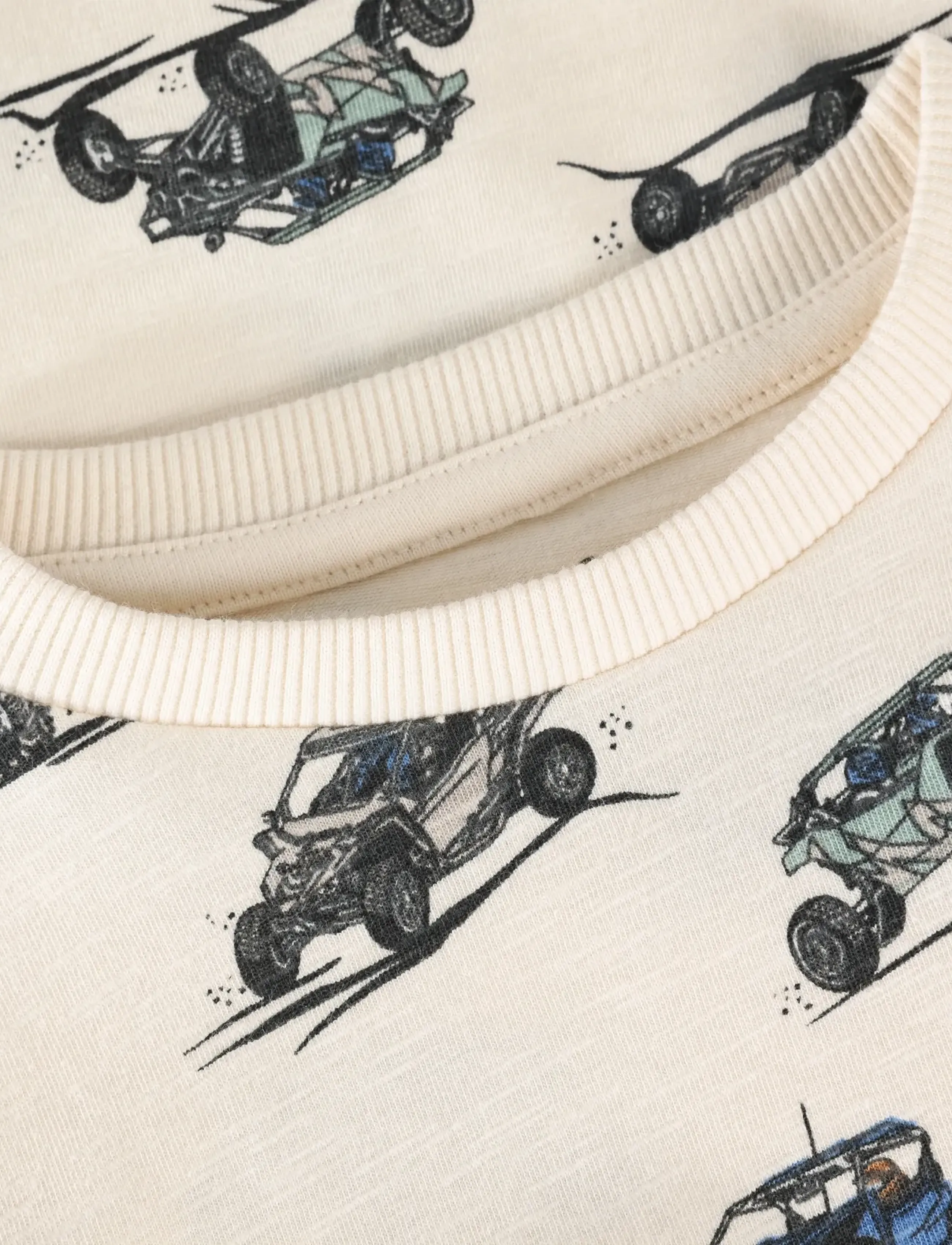 Minymo - T-shirt SS AOP - ar īsām piedurknēm - white swan - 3