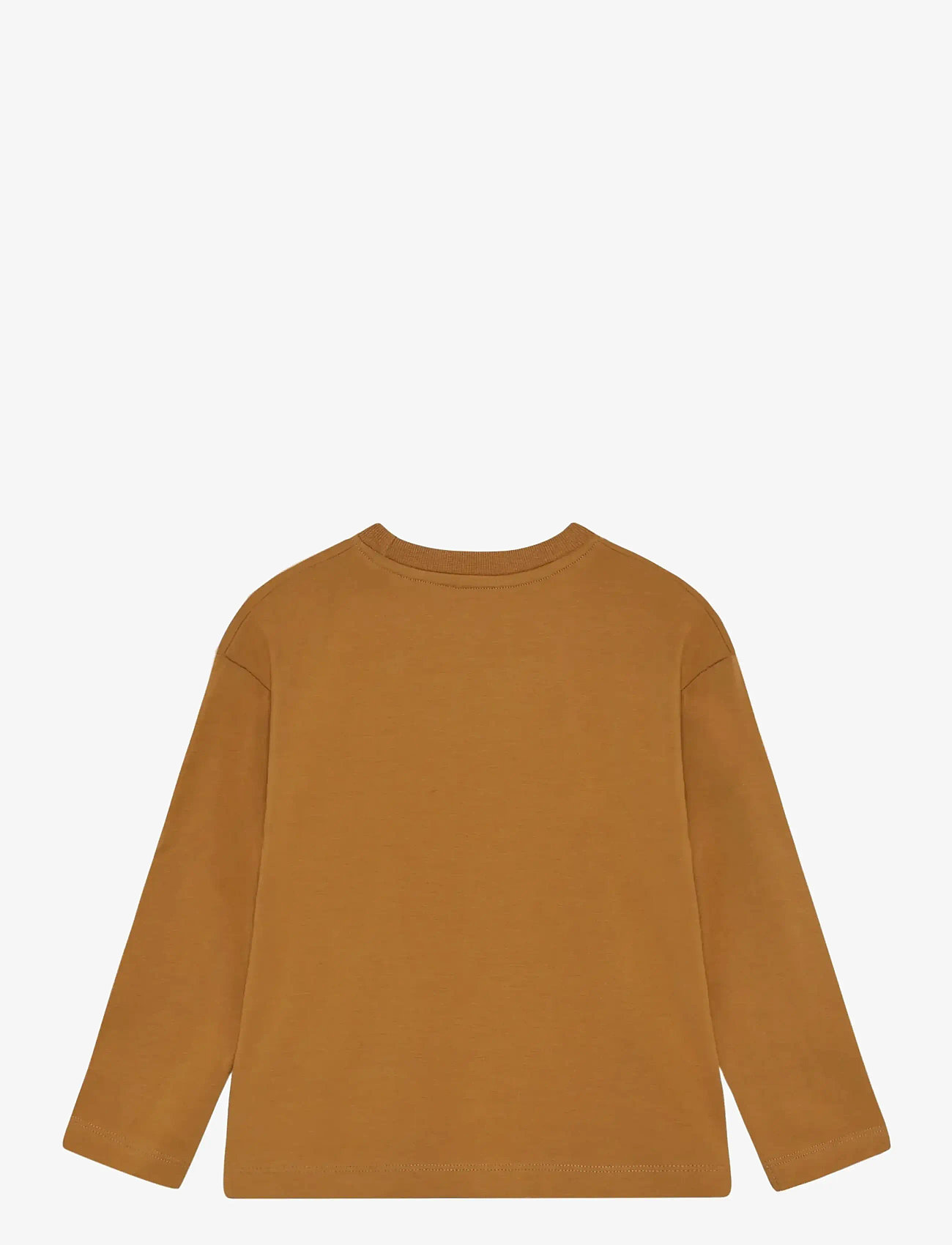 Minymo - T-shirt LS - long-sleeved t-shirts - almond - 2