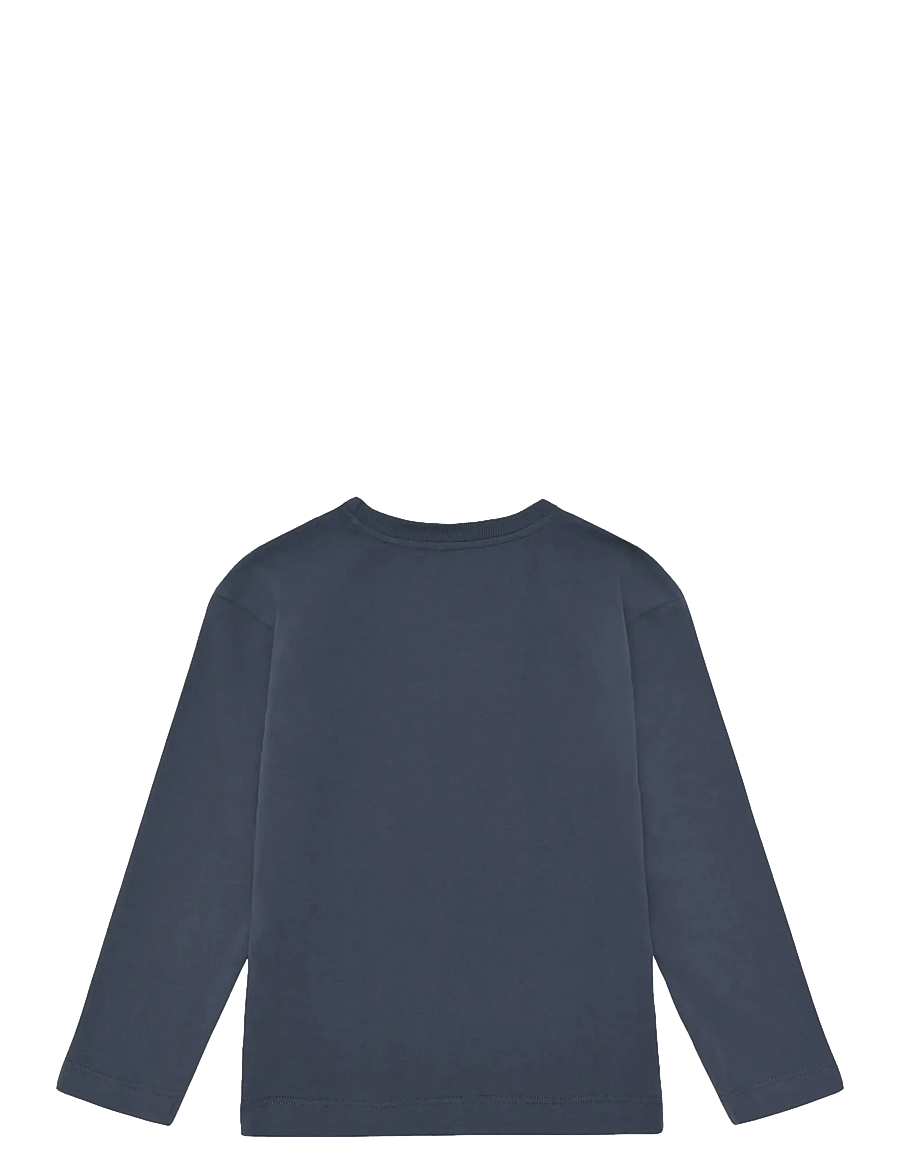 Minymo - T-shirt LS - langermede t-skjorter - odyssey gray - 1
